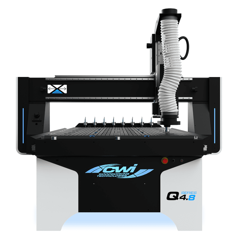 CabinetMaker Q4.8 CNC Router 4′ x 8′ w/Becker Vac Pump • Canadian ...