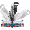 Bosch 18 Volt Cordless 12" Glide Miter Saw Kit w/ 8 Amp Battery and Charger