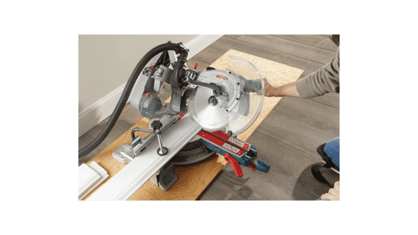Bosch 18 Volt Cordless 12" Glide Miter Saw Kit w/ 8 Amp Battery and Charger