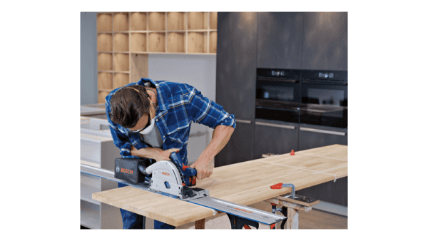 Bosch 18 Volt 5.5" Track Saw Kit w/ 8 Amp Battery and Charger