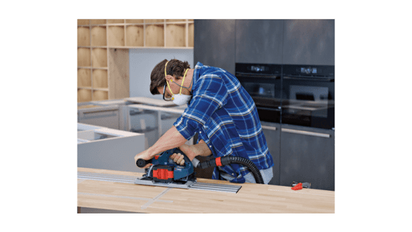 Bosch 18 Volt 5.5" Track Saw Kit w/ 8 Amp Battery and Charger