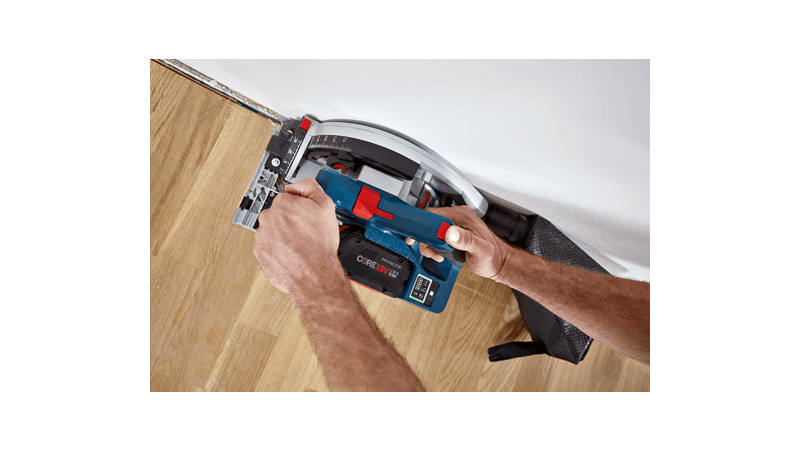 Bosch 18 Volt 5.5" Track Saw Kit w/ 8 Amp Battery and Charger