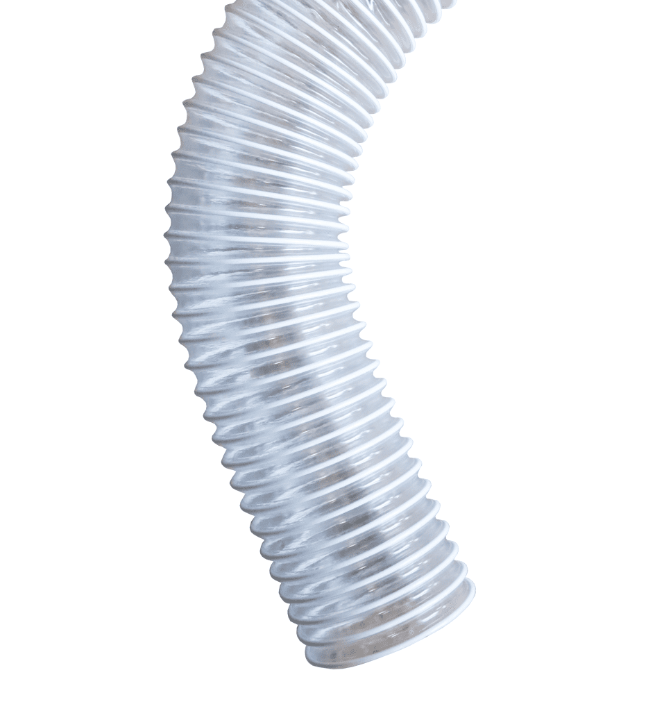 DustFX 4"X 10' Clear PVC Dust Hose