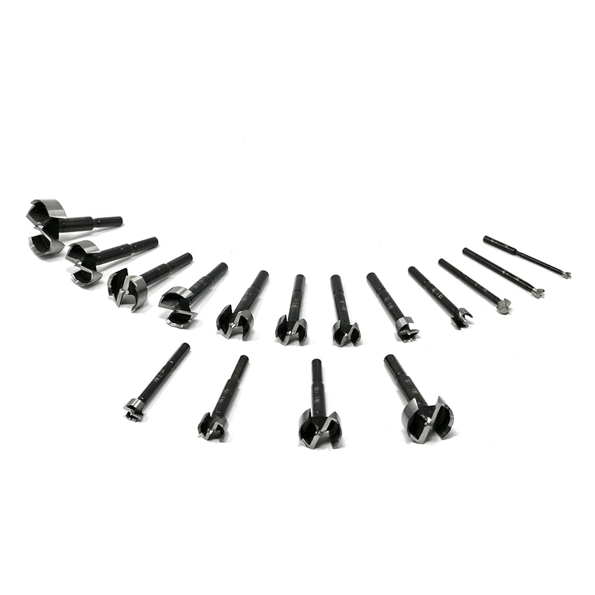 Fisch 16pc Black Shark Forstner Bit Set, Imperial – Canadian