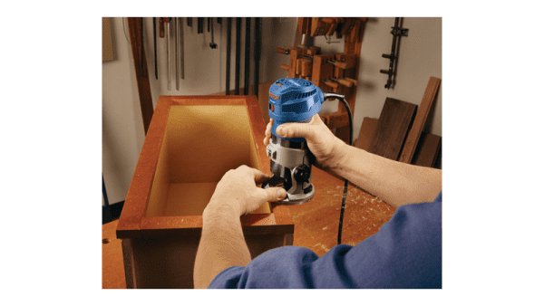 Bosch 1.25 HP VS Palm Router Kit w/ Fixed and Plunge Base