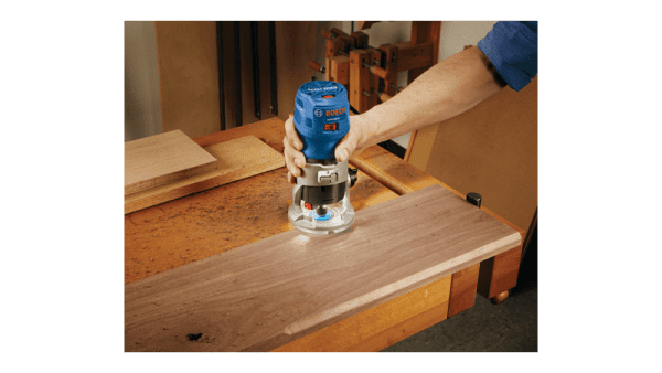 Bosch 1.25 HP VS Palm Router Kit w/ Fixed and Plunge Base