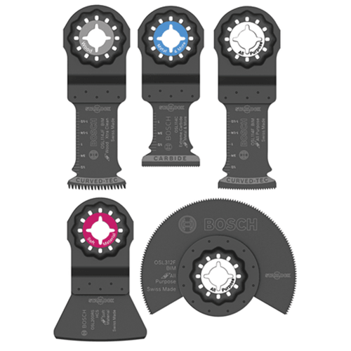 Bosch 5 PC Oscillating Saw Blade Set