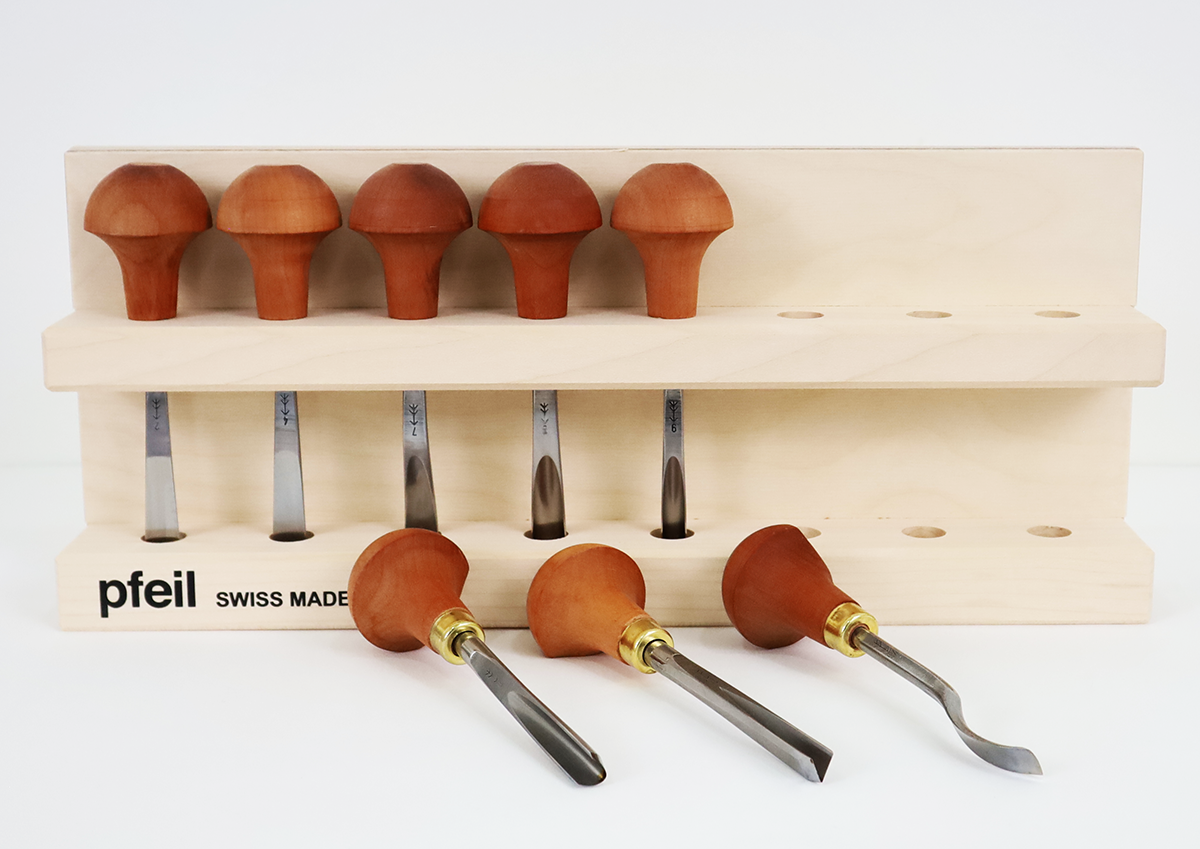 Pfeil 8 PCS Large Size Palm Chisel Set