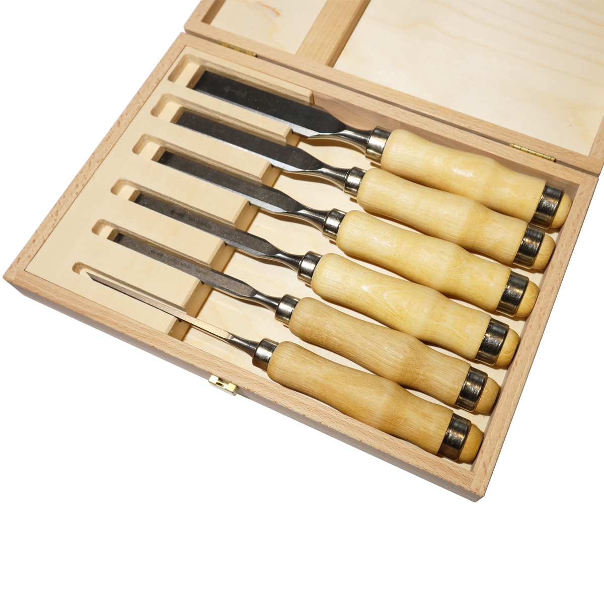 Pfeil 6 pc. Carpenter's Bench Chisel Set