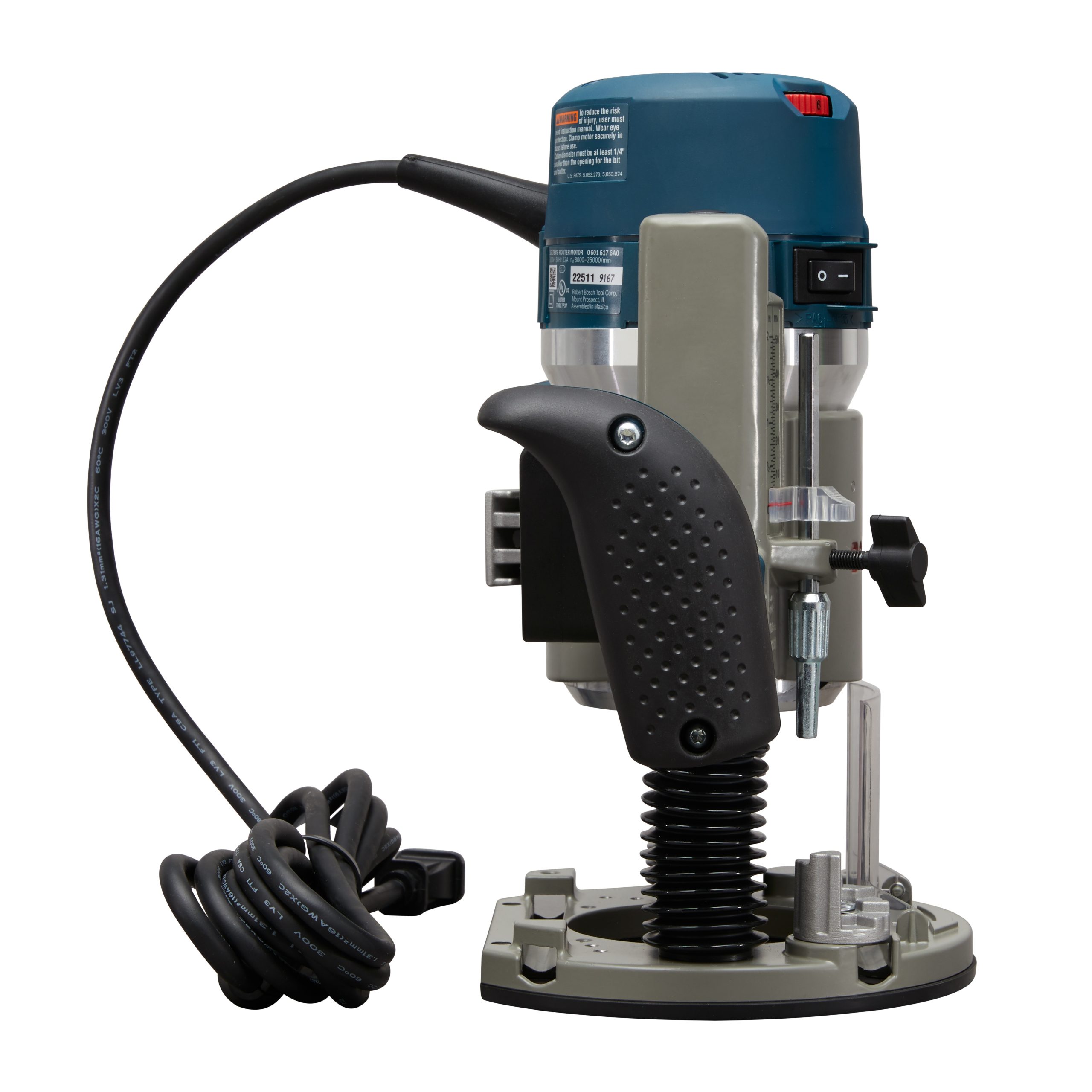 Bosch V.S. 2 1/4HP Plunge/Fixed Base Router Combo Kit • Canadian Woodworker