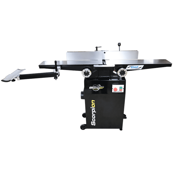 CWI-J125HC Scorpion Deluxe Helical 6″ Jointer