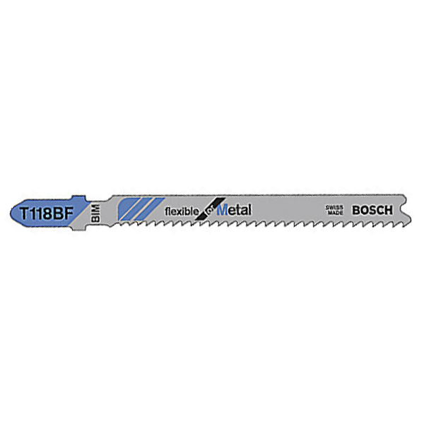Bosch 5PK 3"X14TPI, Bi-Metal Jig Saw Blades