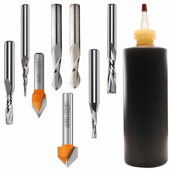 9 Piece Starter Tooling Kit for Prodigy CNC Engraver