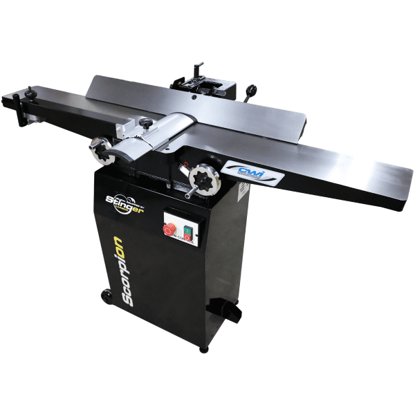 CWI-J125HC Scorpion Deluxe Helical 6″ Jointer