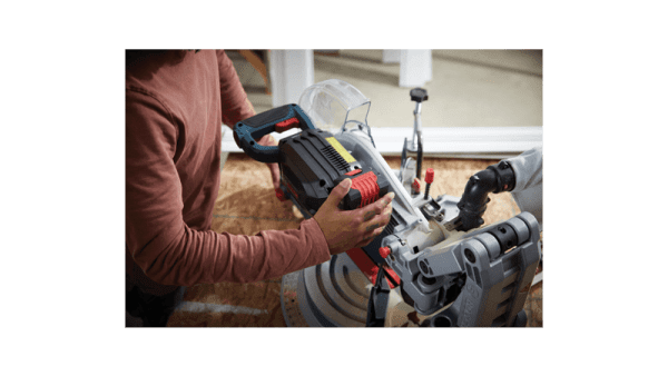 Bosch 18 Volt Cordless 12" Glide Miter Saw Kit w/ 8 Amp Battery and Charger