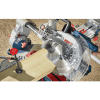Bosch 18 Volt Cordless 10" Slide Miter Saw Kit w/ 8 Amp Battery / Charger and T4B Stand