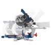 Bosch 18 Volt Cordless 10" Slide Miter Saw Kit w/ 8 Amp Battery / Charger and T4B Stand