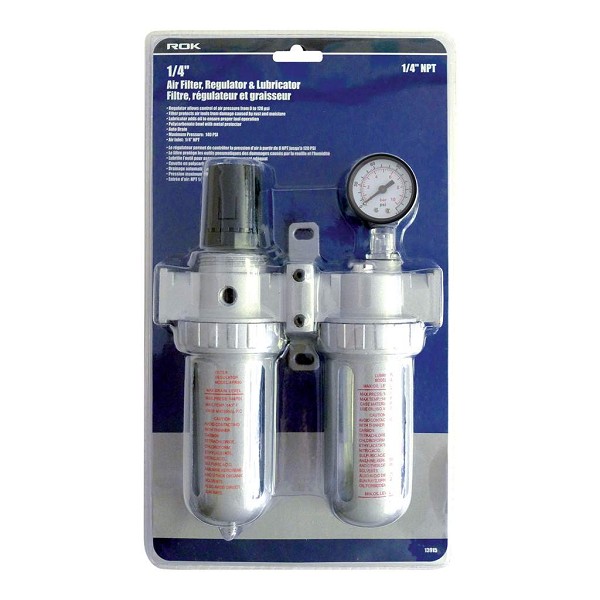 Air Filter, Regulator, Lubricator 1/4" NPT