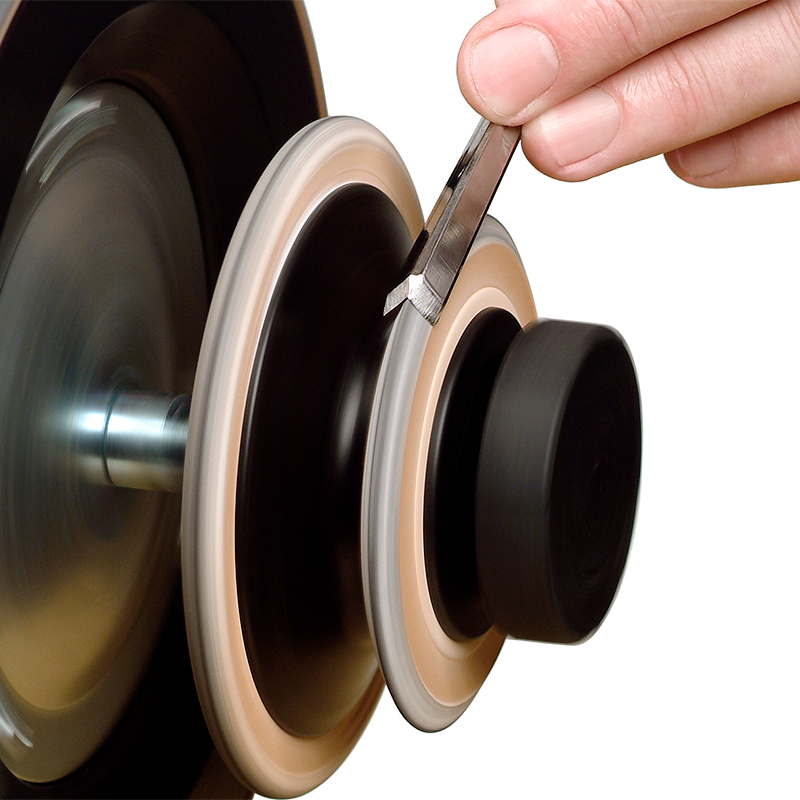 LA-120 Tormek Leather Profile Honing Wheel