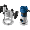 Bosch 1.25 HP VS Palm Router Kit w/ Fixed and Plunge Base