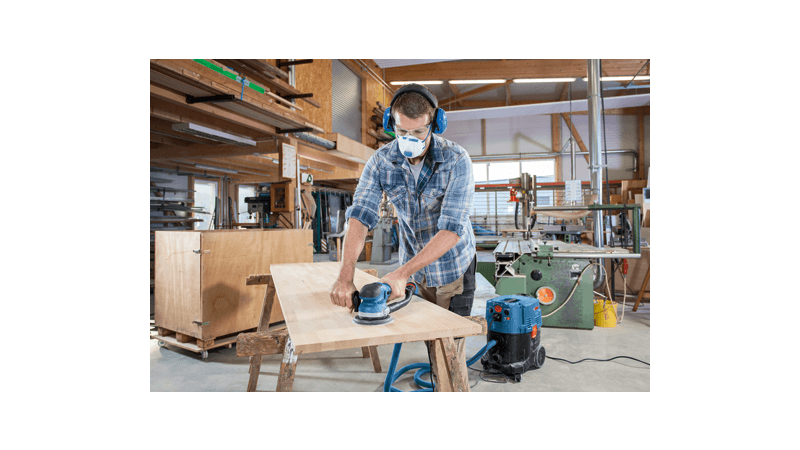 Bosch 5" Dual Mode V.S. Random Orbit Sander