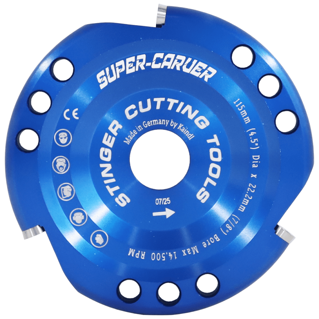 Stinger Super-Carver Carbide Wood Shaping Disc w/ Case