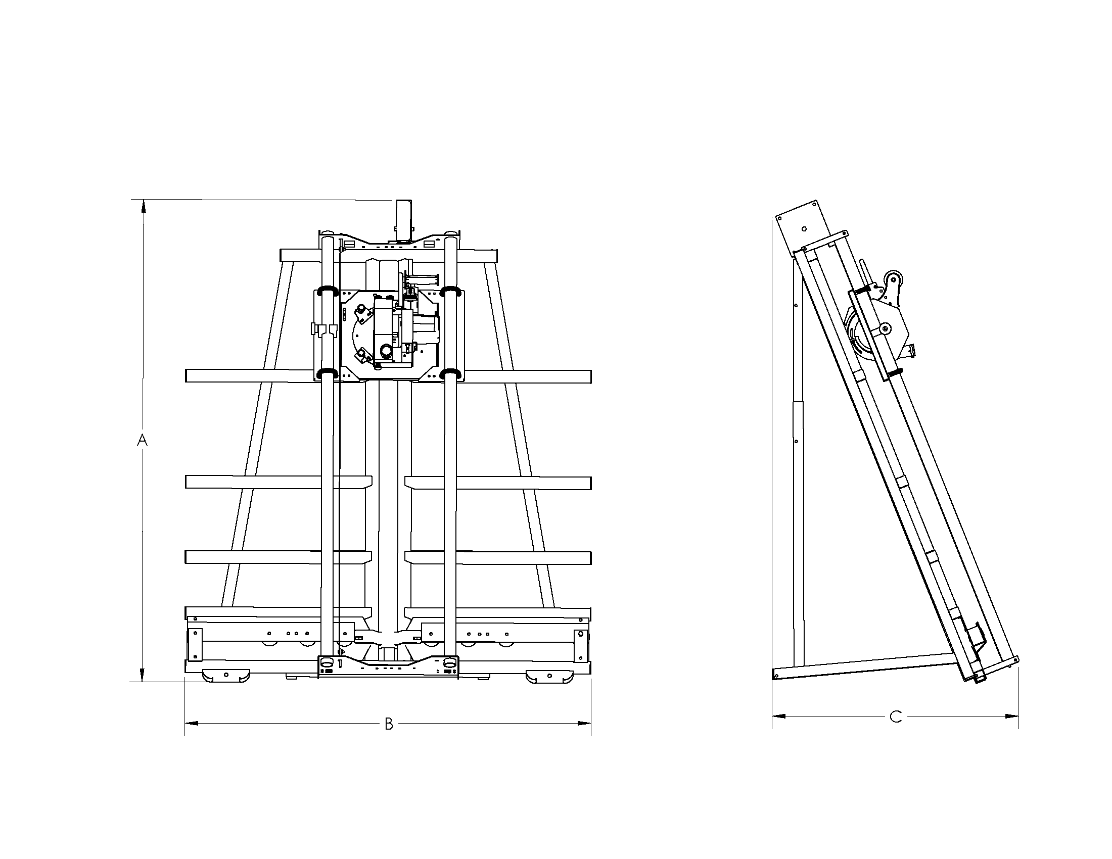 Safety Speed 6480-20C Dimensions