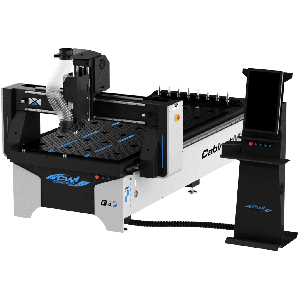 CWI-CNC48108C CabinetMaker Q4.9 CNC Router 4′ x 9′ w/Becker Vac Pump