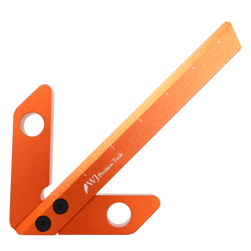 WJ10-080 Whisky Jack 8" 45/90 Degree Square & Center Finder