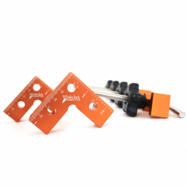 WJ10-238 Whisky Jack 2 3/8" Mini Corner Clamping Kit (2/Kit)