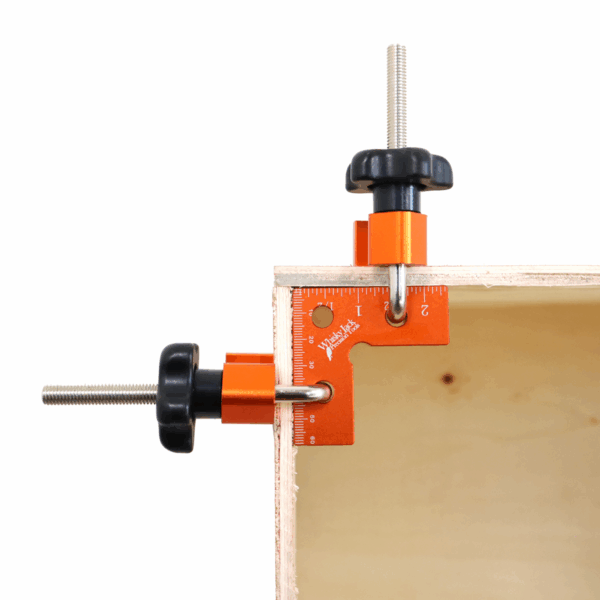WJ10-238 Whisky Jack 2 3/8" Mini Corner Clamping Kit (2/Kit)
