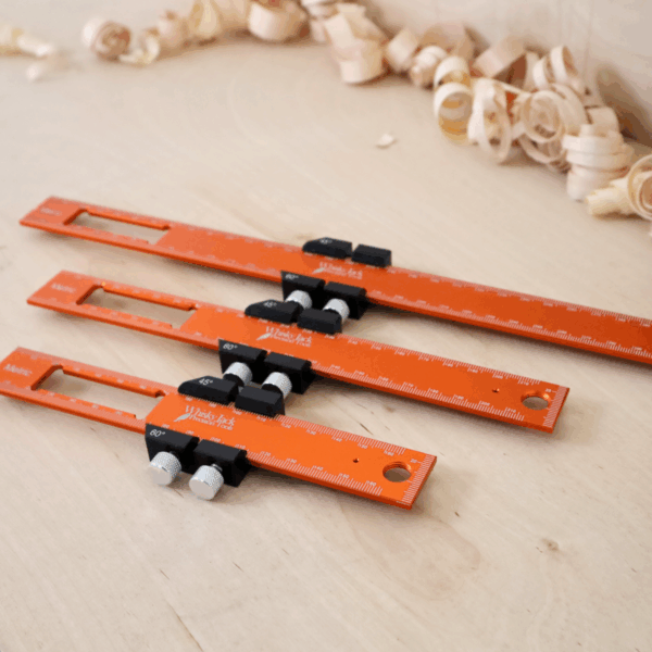 Whisky Jack 3 Piece Pocket Rule Set W/Stops