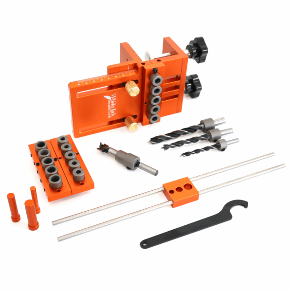 WJ50-303 Whisky Jack Deluxe Self Centering Dowelling Jig Kit