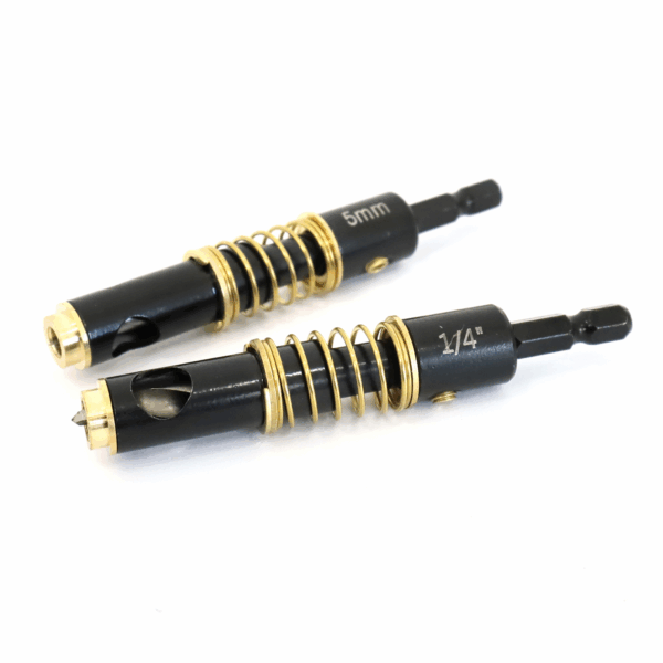 WJ50-438 Whisky Jack Self Centering Drill Bit Set (5mm & 1/4")