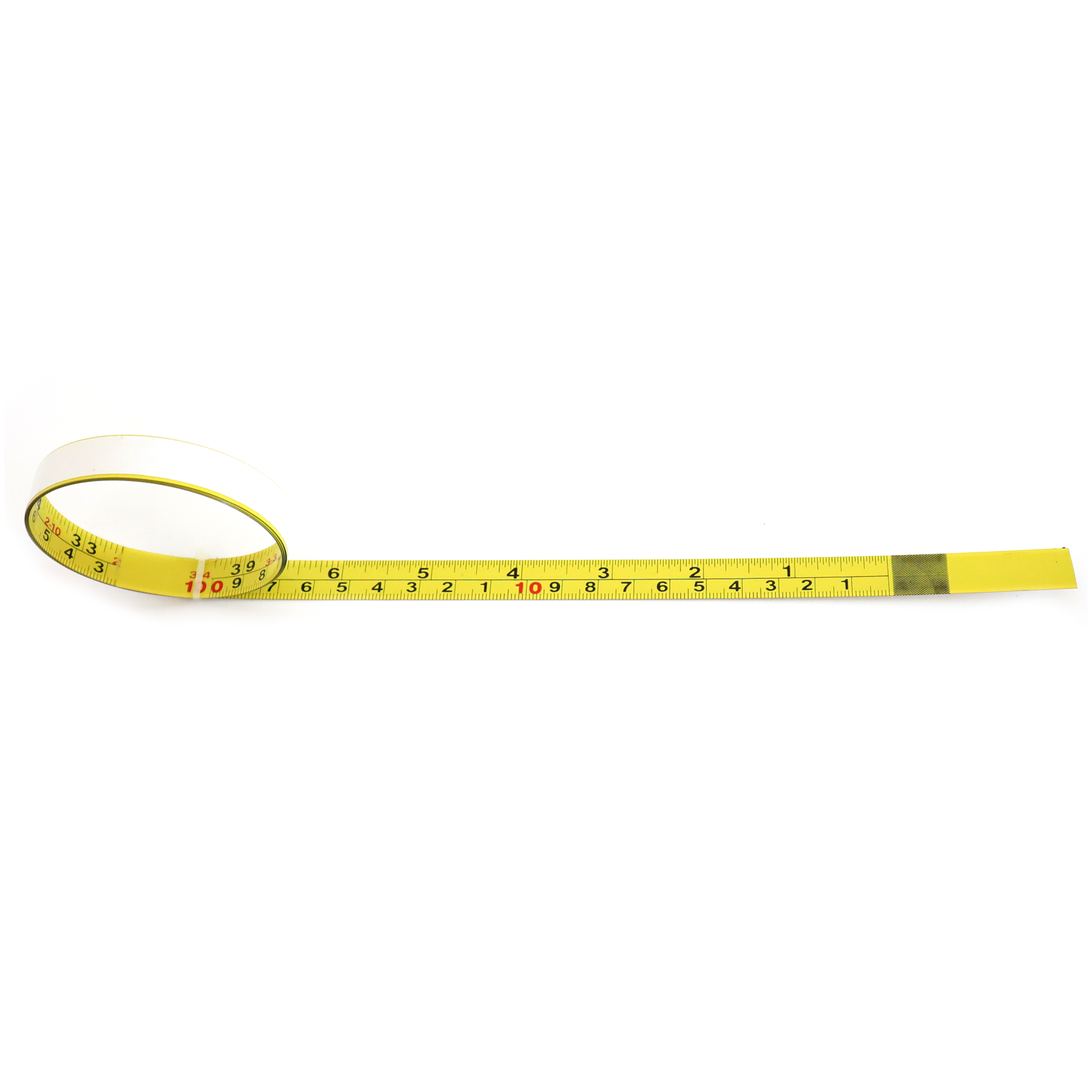WJ50-664 Whisky Jack 6'6" Self Adhesive Metric & Imperial Steel Ruler R/L