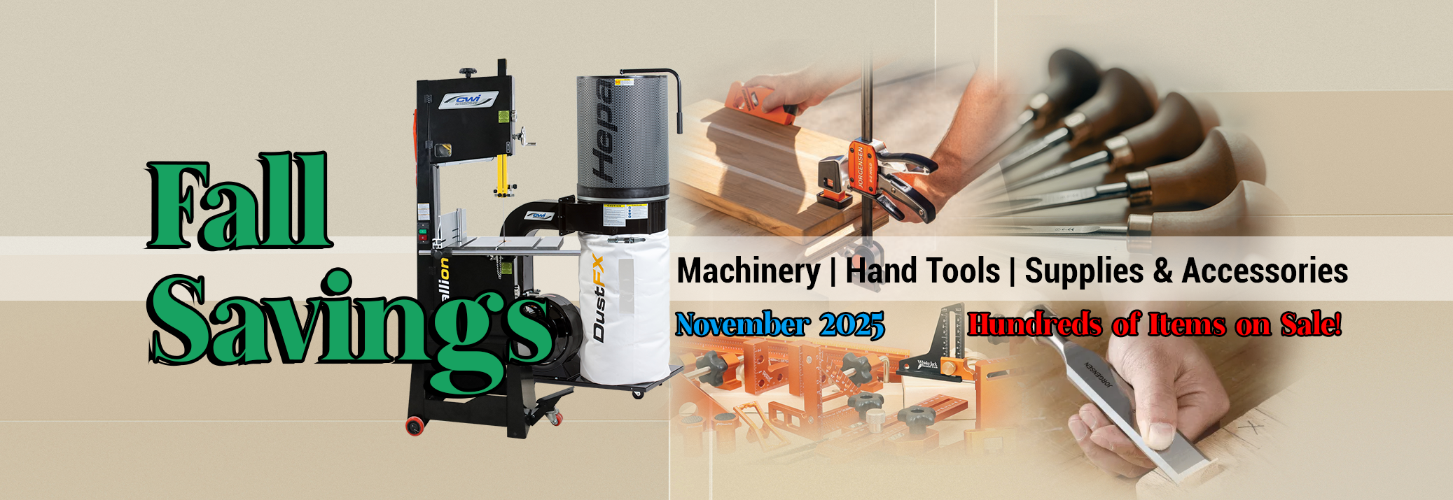 Fall Savings November Web Banner