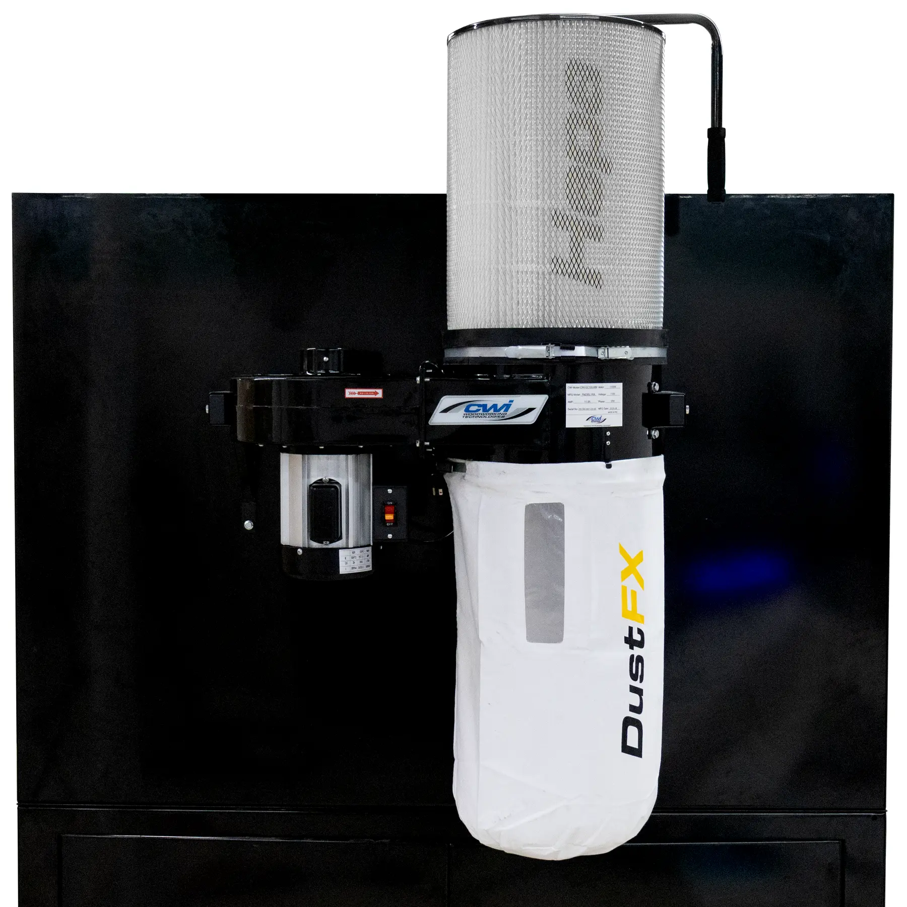 DustFX 1HP HEPA Wall-Mount Dust Collector - Image 4