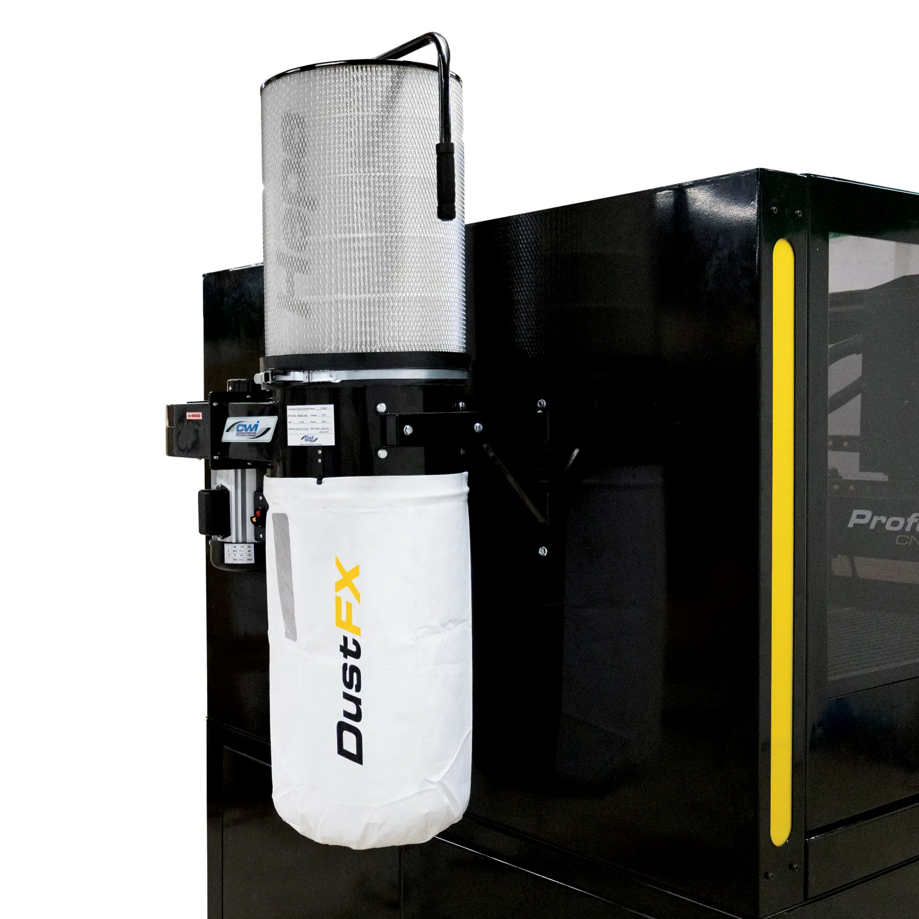 DustFX 1HP HEPA Wall-Mount Dust Collector - Image 6