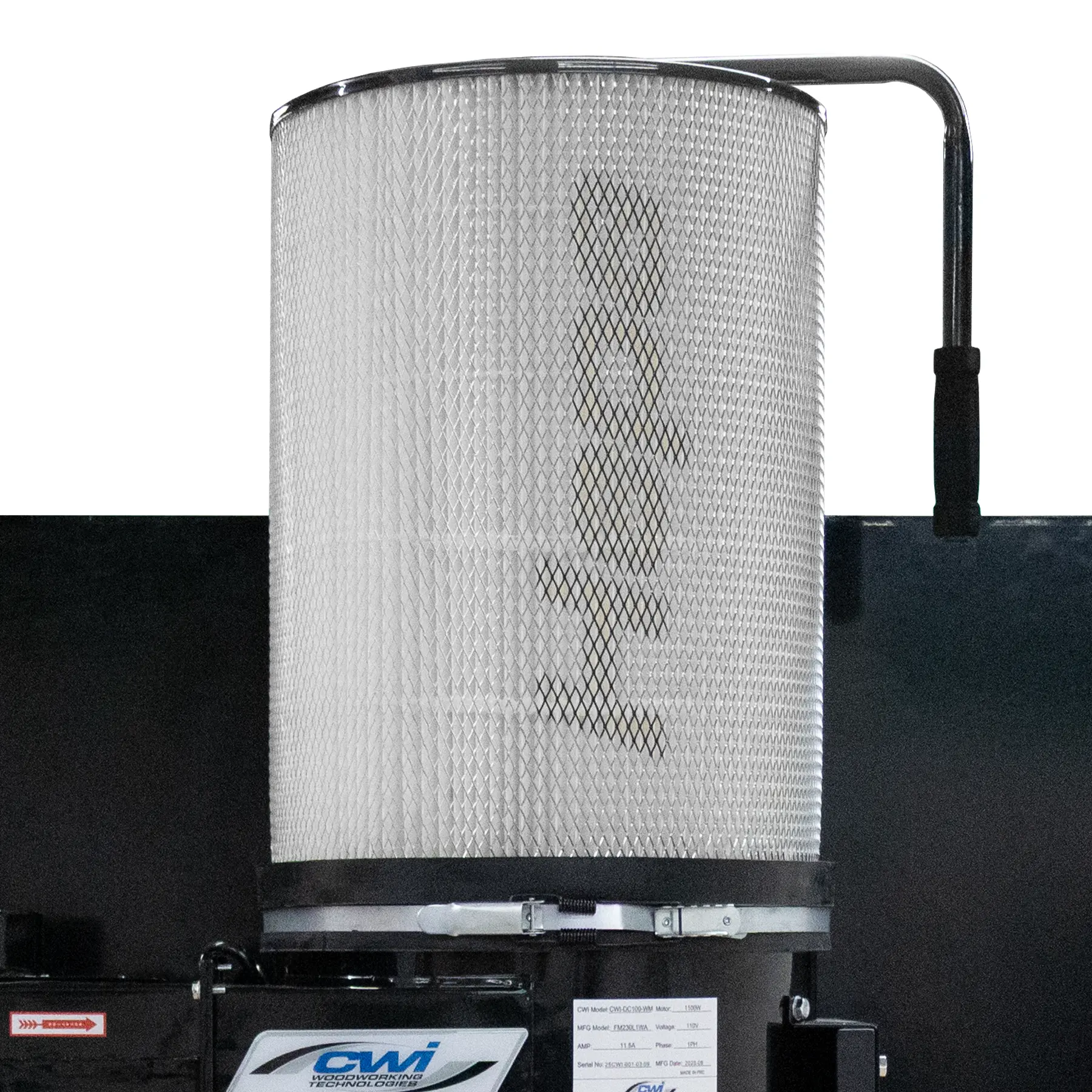 DustFX 1HP HEPA Wall-Mount Dust Collector - Image 2