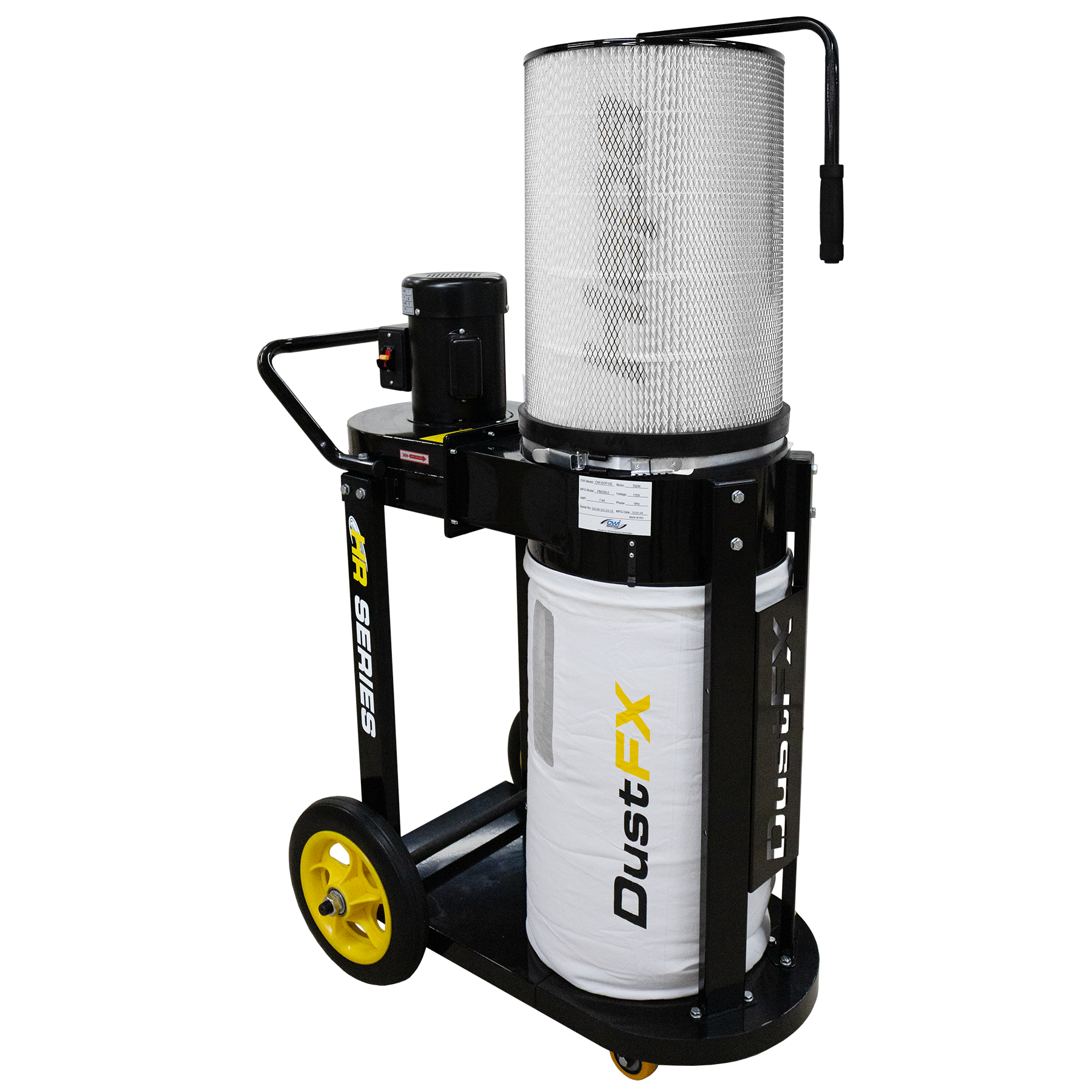CWI-DCP100-H DustFX HR Series 1HP HEPA Dust Collector